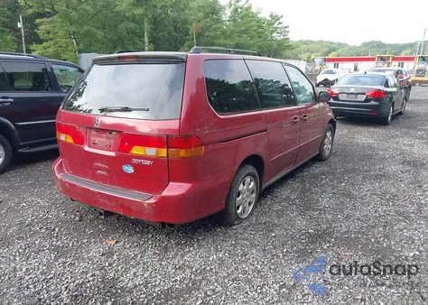 2003 Honda Odyssey из США, поврежденный, VIN 5FNRL.18673B09193
